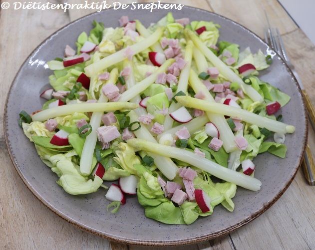 salade-asperges-hesp-radijs