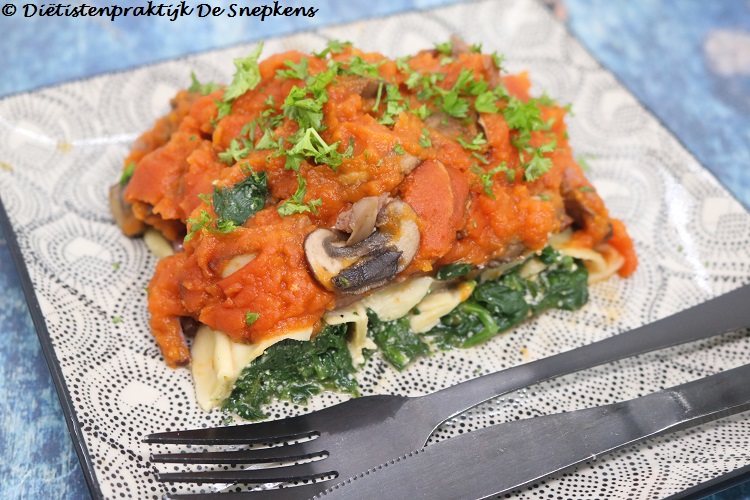 canneloni pompoensaus