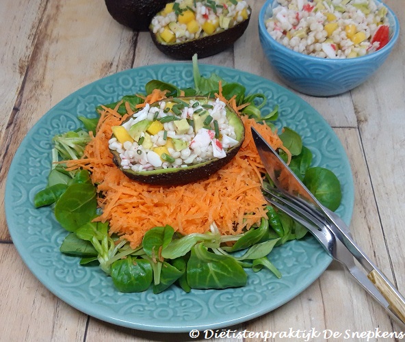 gevulde avocado
