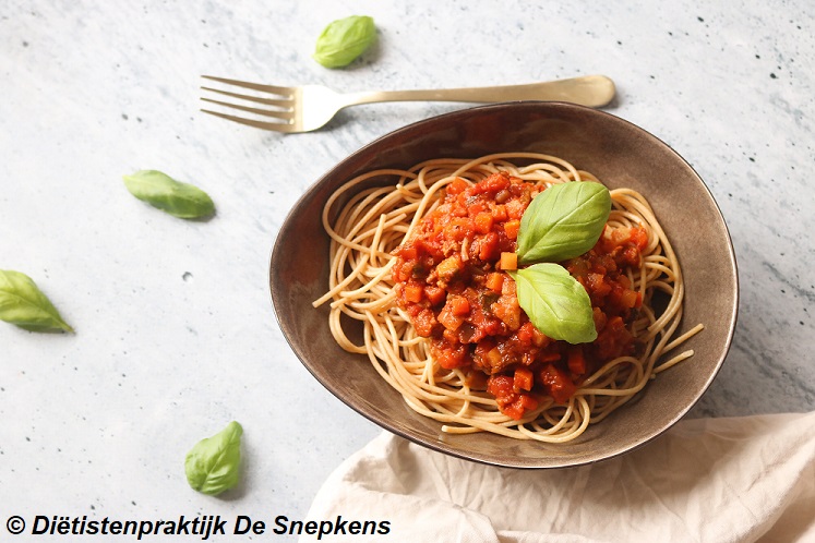 spaghetti basilicum